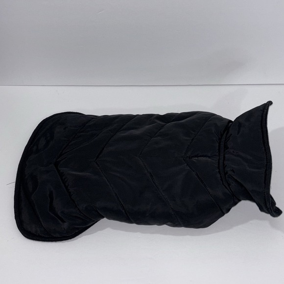 The Unbranded Brand Other - Winter Dog Coat Size Medium Black Dog Jacket Hook And Loop Closure